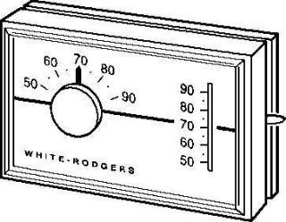 WHITE RODGERS 1F30 910 24 VOLT HEAT ONLY THERMOSTAT   Programmable Household Thermostats
