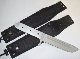 SM888 Knife Blank w/Sheath Stryker Sports & Outdoors