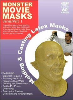 Monster Movie Masks   Molding & Casting Latex Masks Omar Sfreddo and Anthony Giordano, Ed McCormick Movies & TV