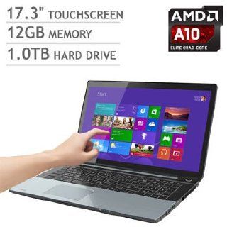 Toshiba Satellite S75DT A7330 Laptop Notebook Windows 8   AMD A10 5750M 2.50GHz (3.50GHz with AMD Turbo Core Technology 3.0)   12GB RAM   1.0TB HD   17.3 inch display  Laptop Computers  Computers & Accessories