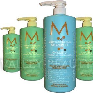 Moroccan Oil Moisture Repair Shampoo, 33.8 Ounce  Hair Shampoos  Beauty