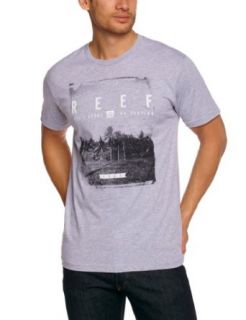 Reef Sunset Point T Shirt (00B913) XL/Heather Grey at  Mens Clothing store Fashion T Shirts