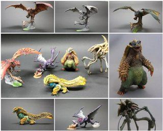 Monster Hunter Figure Builder Vol.1 Pre Painted PVC Trading Figure Box of 9 Toys & Games