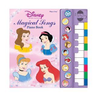 Disney Princess Magical Songs (Interactive Music Book) Diaz Studios 9780785393719 Books