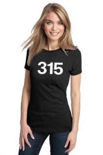 315 AREA CODE Ladies' T shirt / Syracuse, Utica Clothing