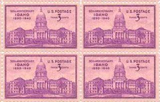 Idaho 50th Anniversary Set of 4 x 3 Cent US Postage Stamps NEW Scot 896 