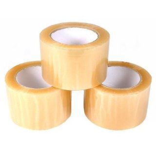 3 110ydx3" Clear Packing Tape Shipping Taping Supplies  