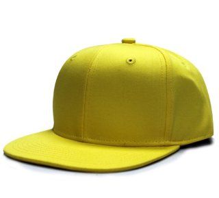 City Hunter Cf919 Cotton Solid Snapback   Yellow  Other Products  