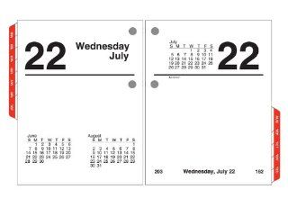AT A GLANCE Recycled Compact Calendar Refill, Daily Desk, 2 7/8 x 3 3/4 Inches, White 2011 (E919 50)  Office Calendar Refills 