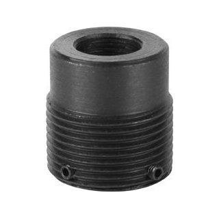 Aim Sports AK Muzzle Brake Adaptor 14X1 mm L/H Threads 24X1.5 mm R/H Threads (Black, Small)  Hunting And Shooting Equipment  Sports & Outdoors