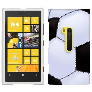 Nokia Lumia 920 Soccer Ball Hard Case Phone Cover Cell Phones & Accessories