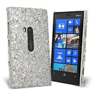 Celicious Gold Fine Sparkle Glitter Back Cover Case for Nokia Lumia 920  Nokia Lumia 920 Case Ultra Slim Glamour Sequins Cover [For Her] Rigid Fit Lightweight Tough Shell Style Clip on Cell Phones & Accessories