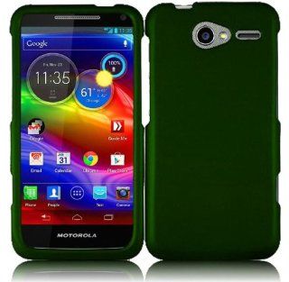 Motorola Electrify M XT901 ( US Cellular ) Phone Case Accessory Green Hard Snap On Cover with Free Gift Aplus Pouch Cell Phones & Accessories