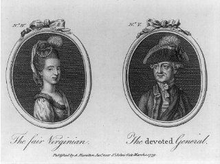 Widowed wife of a Tory, General John Burgoyne, Virginia   Prints