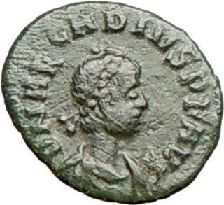 ARCADIUS 383AD Rare Ancient Roman Coin VICTORY w Trophy Chi Rho Christ Monogram 