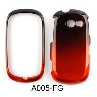 Samsung Flight 2 A927 Two Tones, Black and Orange Hard Case/Cover/Faceplate/Snap On/Housing/Protector Cell Phones & Accessories