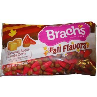 Brach's Fall Flavors Caramel Apple Flavored Candy Corn 2   19oz Bags  Seasonal Candies And Chocolates  Grocery & Gourmet Food