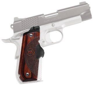 Crimson Trace Laser Grip for 1911 Government/Commander Round Heel (Rosewood)  Gun Grips  Sports & Outdoors