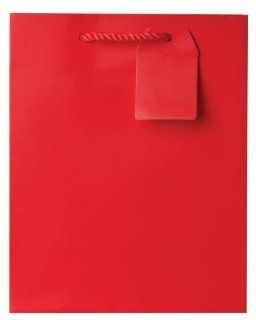 Jillson Roberts Medium Gift Bag, Red Matte, 6 Count (MT909)  Printer And Copier Paper 