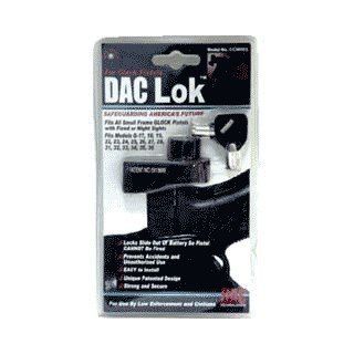 Small Frame Glock Pistol Lock Fits Glock pistols with fixed or night sights   DAC Technologies, Firearm Accessories Gun Locks  Sports & Outdoors