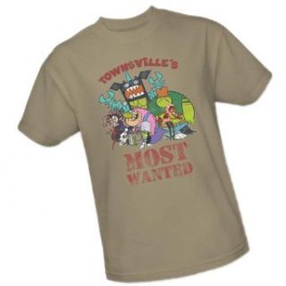 Townsville's Most Wanted    Powerpuff Girls    Cartoon Network Adult T Shirt, XXX Large Movie And Tv Fan T Shirts Clothing