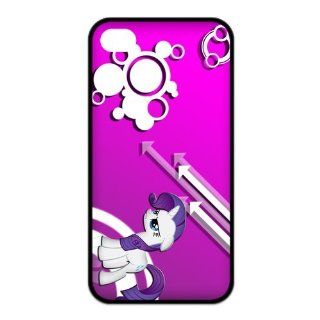 Personalized My Little Pony Rarity Hard Case for Apple iphone 4/4s case BB931 Cell Phones & Accessories