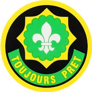 2nd Armored Cavalry Regiment Toujours Pret Clear Decal 