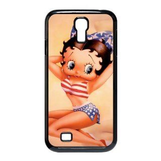 Betty Boop Samsung Galaxy S4 i9500 Case Cartoon Star Unique Cases Cover Buff Cell Phones & Accessories