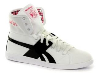 Reebok Top Down White Womens Sneakers 913 Shoes