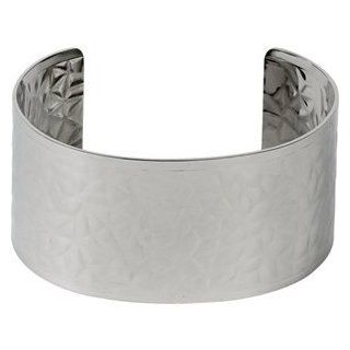 Stainless Steel Cuff Bracelet 07.50 Inch Acid Gold lated G936 Jewelry