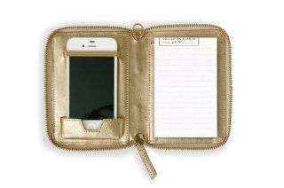 Cell Phone Case with Notepad   Gold by russell+hazel®   Cell Phone Carrying Cases