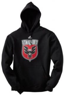MLS DC United Primary Logo Hoodie, Large, Black  Sports Fan Sweatshirts  Clothing