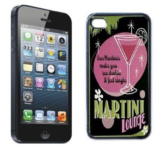 Martini Cool Unique Design Phone Cases for iPhone 5 / 5S   Covers for iphone 5 / 5S Cell Phones & Accessories