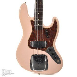 Fender Custom Shop '64 Jazz Bass Closet Classic   Shell Pink Musical Instruments