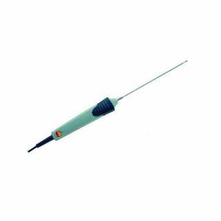Testo 0602 0693 TC Type K Efficient Waterproof Surface Probe with Small Measuring Head, 4mm Tip,  60 to 1000 Degree C Range, Class 1, 2.5mm Diameter x 150mm Length for 922/925 Thermometer Temperature Sensors