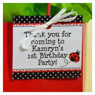 Ladybug Party Favor Gift Tags  All Purpose Labels 
