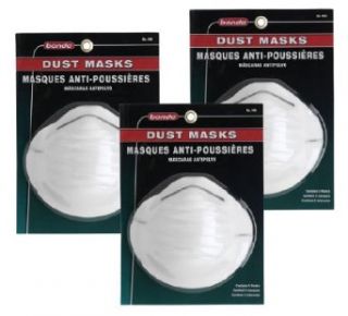 3M Bondo Dust Mask. 15 Masks Total. 3 Packs/5 Masks Per Pack. Protect From Dust & Airborne Particles. 946 3PK Safety Masks
