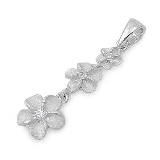 Tres Marias Flower Pendant 31MM Sterling Silver 925 Jewelry