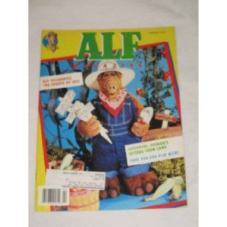Alf Magazine Summer 1990 Gordon's Letters From Camp Food You Can Play With Inc. Welsh Publishing Group Books