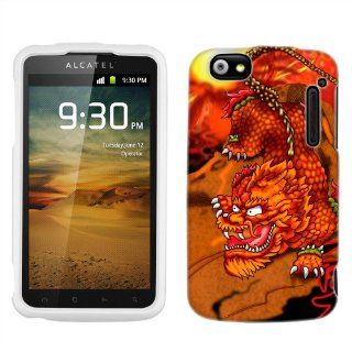 Alcatel One Touch 960c Sun Dragon Phone Case Cover Cell Phones & Accessories