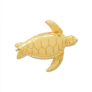 Wyland Turtle Pendant in 14K Yellow Gold Jewelry