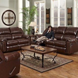 Simmons Upholstery 50950 Gerace Dual Reclining Sofa and Loveseat Set  