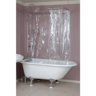 Randolph Morris Shower Curtain RMNH950 Clear   Shower Curtain Clawfoot Tub