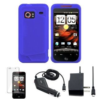 CommonByte FOR HTC DROID INCREDIBLE HOME+CAR CHARGER+SILICONE CASE Cell Phones & Accessories