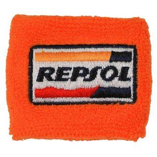 Repsol Honda Orange Clutch Reservoir Sock Cover Fits CBR, 600, 1000, 600RR, 1000RR, 954, 929, RC51 Automotive