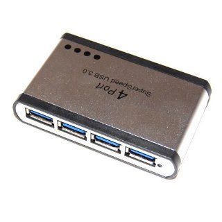 Super speed USB 3.0 4 Ports Aluminum HUB Computers & Accessories