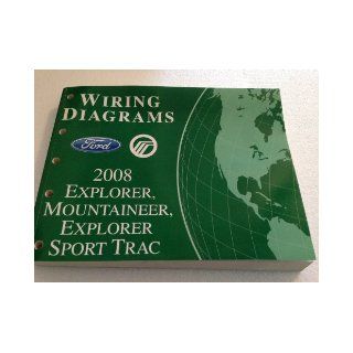 2008 Ford Explorer Mercury Mountaineer Wiring Diagram Manual Original Ford Books
