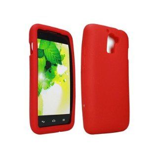Huawei Premia 4G M931 Gel Skin Case Finish Red Cell Phones & Accessories
