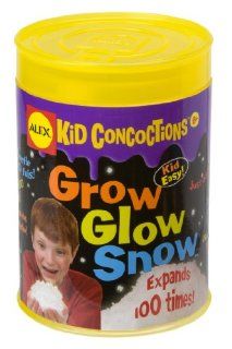ALEX Toys   Experimental Play Kid Concoctions Grow Glow Snow  Science Kit 956 Toys & Games