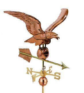 Good Directions 956P Smithsonian Span Eagle Signature Size Copper Weathervane, Polished